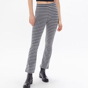 Urban Outfitters Plaid Kick Flare Pant